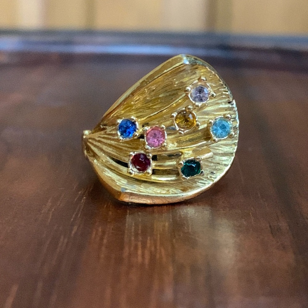 10K gold filled shank ring size 7.75